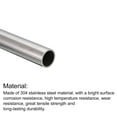thumbnail image 3 of Uxcell 14mm x 1mm x 250mm 304 Stainless Steel Tube for Industry Machinery, 3 of 5