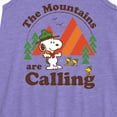thumbnail image 2 of Peanuts - Mountains Are Calling - Toddler and Youth Girls A-line Dress, 2 of 5