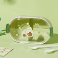 thumbnail image 1 of TUWABEII Adult Lunch Box Sandwich Containers Travel Snack Boxes, Microwave/Dishwasher/Freezer Safe, Food Storage Containers, 1 of 8