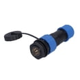 thumbnail image 4 of Conector de enchufe de aviación, enchufe de aviación IP68 Enchufe de aviación Materiales auxiliares eléctricos Rendimiento lleno de energía, 4 of 14