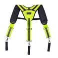 thumbnail image 1 of Ceinture à Outils pour Suspendre, Sangles Réglables en Y, Vert Fluorescent, Réduction de Poids pour Électricien, Sangle de Travail Multifonction, Réglable, 1 of 6