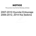 thumbnail image 2 of TOR Front Left (Driver Side) Suspension Stabilizer Bar Link Kit TOR-K750168 for Car Kia Sedona Hyundai Entourage, 2 of 2