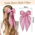 thumbnail image 3 of Hair Bows for Women Girls Hair Ribbon Bow Hair Clips with Long Tails Vintage Hair Accessories for Women-Hair Bows Set 4, 3 of 6