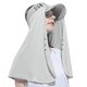 thumbnail image 1 of Protector solar sombrero cortina verano protección del cuello al aire libre anti-ultravioleta seda de hielo mantón largo máscara con sombrero, 1 of 6