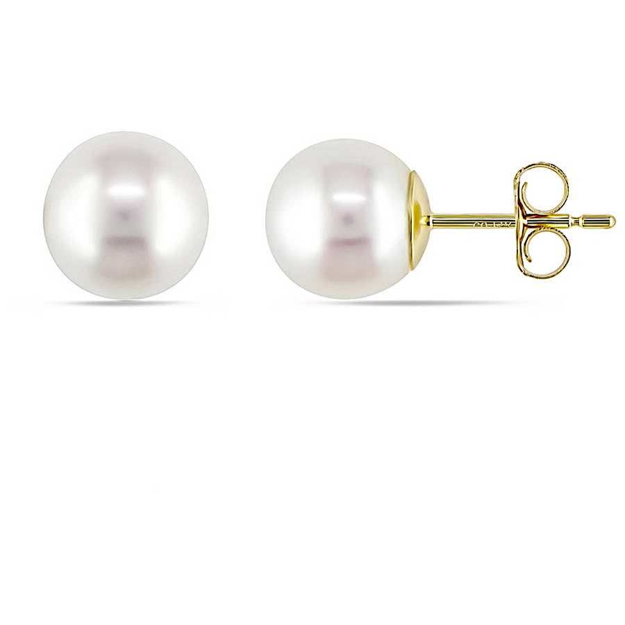 Details about 14k Yellow Gold 4 mm Freshwater Cultured Pearl Stud Earrings Details about 14k Yellow Gold 4 mm Freshwater Cultured Pearl Stud Earrings