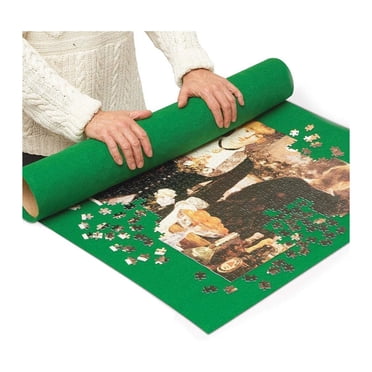Purpledi Tapis de Puzzle, Tapis de Rangement en Feutre pour Puzzle jusqu'à 1000 1500 2000 3000 pièces, Économiseur de Puzzle Pliable avec Pompe Gonflable (A Purpledi Tapis de Puzzle, Tapis de Rangement en Feutre pour Puzzle jusqu'à 1000 1500 2000 3000 pièces, Économiseur de Puzzle Pliable avec Pompe Gonflable (A
