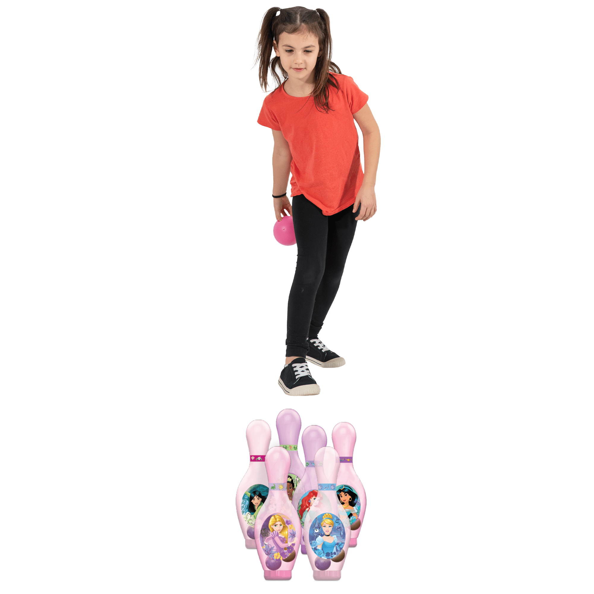 Hedstrom Kids Light Up Bowling Set, Disney Princess