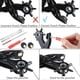 thumbnail image 5 of Leather Hole Punch, Leather Hole Punch With Grinding Handle And 6 Different Dial Hole Sizes, (red), 5 of 5