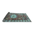 thumbnail image 2 of Ahgly Company Indoor Rectangle Animal Light Blue Traditional Area Rugs, 2' x 3', 2 of 4