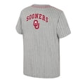 thumbnail image 3 of Youth-Colosseum  Heather Gray Oklahoma Sooners Airball Baseball T-Shirt, 3 of 3