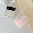 thumbnail image 5 of for Samsung Galaxy Z Flip 4 2022 Case,Glitter Case for Z Flip 4 Liquid Bling Sparkle Luxury Flowing Floating Quicksand Soft TPU Clear Case for Samsung Galaxy Z Flip 4 5G Girls Women, 5 of 15