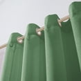 thumbnail image 2 of Dainty Home Malibu Textured Semi-Sheer Linen Look Grommet Top Curtain Set Of 4, 54" x 84" each (Covers Two Windows), 2 of 10