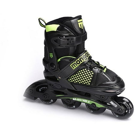 Roll Line Skate Plates - Mongoose Boys' In-Line Skates, Large