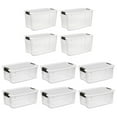 thumbnail image 1 of Sterilite 4 Sets of 70-Qt Latch Lid Tote & 6 Sets of 18-Qt Latch Lid Tote, 1 of 12