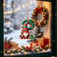 thumbnail image 5 of Ikohbadg P Letter Ornaments for Christmas Tree Decoration, Personalized Hanging Pendant Xmas Alphabet for Christmas Initial Ornament, DIY Craft Ornaments, Christmas Gifts for Family Friends (P), 5 of 7