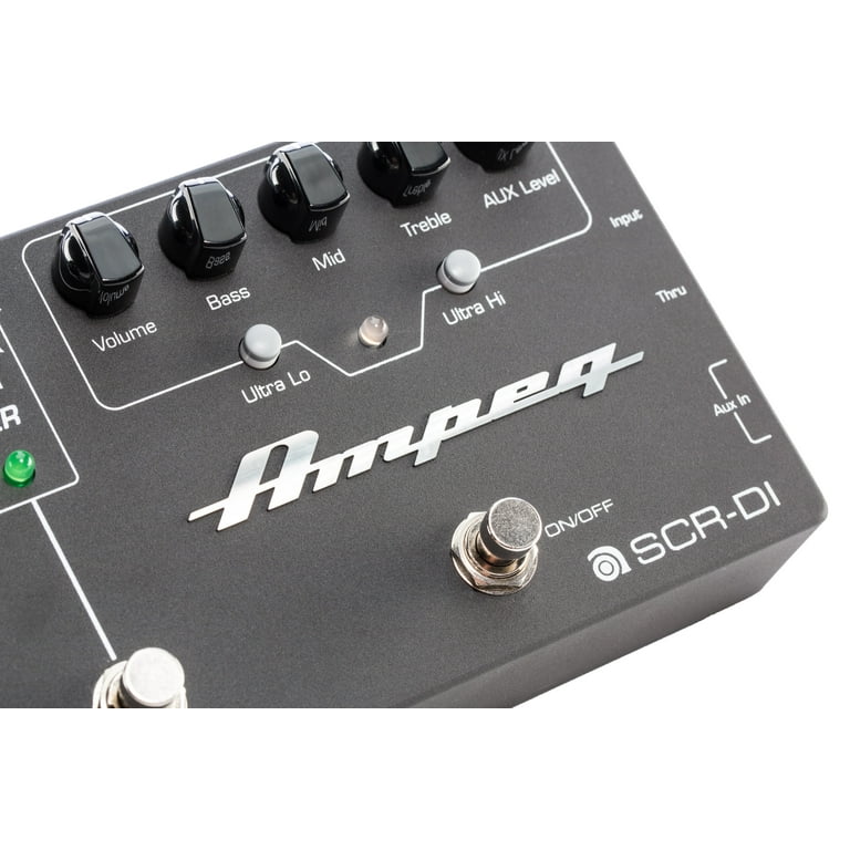 Ampeg SCR-DI Bass DI with Scrambler Overdrive Preamp Pedal