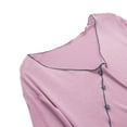 thumbnail image 3 of Sleepwear for Women Plus Size New Summer Nightgowns for Women Short Sleeve Sleepwear Baggy Cotton Nightdress Basic Pajama Soft Comfy Sleepshirt Purple One Size, 3 of 9