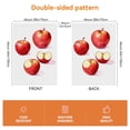 thumbnail image 2 of Rustic Fall Outdoor Garden Flag, Hand Drawn Fruits Apples Versatile House Flag Durable Double Side Washable Garden Decor for Outdoor for Front Door Patio Home Outdoor Lawn, (28x40 Inches), 2 of 6