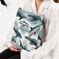thumbnail image 6 of Whale Velvet Throw Pillow Covers with Unique Patterns - Set of 2 Throw Pillow Inserts Included for Home Decor, 16x16, 18x18, 20x20 Inches, 6 of 6