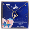thumbnail image 4 of To My Wife You Amaze Me Forever Necklace w Message Card, 4 of 20