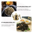 thumbnail image 5 of Stainless Steel Teapot Coffee Electric Kettle with Infuser Gooseneck Pod Maker Golden, 5 of 6