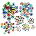 thumbnail image 5 of FRCOLOR 160pcs Glass Eyes Cabochons Assorted Dragon Eyes Glass Cabochon Jewelry Buttons For Clay Doll Making Sculptures Props Craft Diy Findings Jewelry Making, 5 of 8