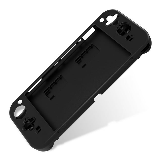 Funda protectora de silicona a prueba de golpes Funda antideslizante Reemplazo de accesorios de consola de juegos para Nintendo Switch OLED, Negro seitruly EL005020-01B