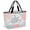Coral Pink Turquoise, variant on Sage Green Coastal Turtle Beach Bag for Women, Large Breathable Mesh Beach Tote Bag, Ocean Coral Nautical Sandproof Lightweight Travel Bags for Vacation Picnic Swimming Pool 15.7"x15.7"x9.1"