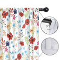 thumbnail image 4 of Blackout Kids Curtains,Pioneer Flower Floral Print Pattern Childrens Insulated Curtains Set Of 2,Bedroom Essentials,Toddler Room Decor 42"x63", 4 of 5