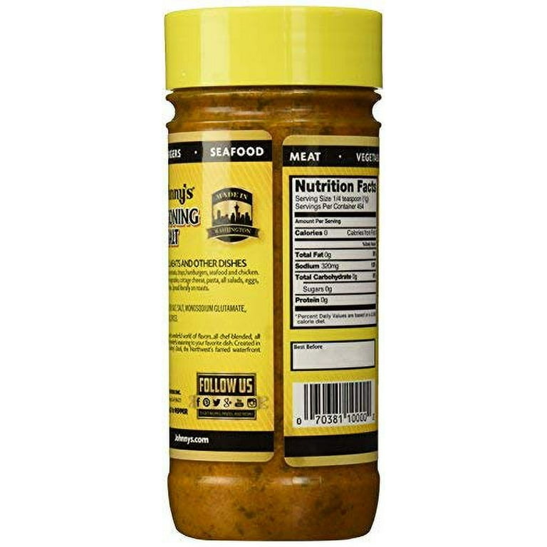 Johnny s Seasoning Salt 16 Oz Walmart