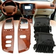 thumbnail image 4 of Dashboard Air Vent Kit, Wearproof Dash Left Right Air Outlet Vent Durable Scratch  With Panel For Land Cruiser FJ100, 4 of 8