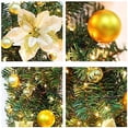 thumbnail image 3 of Decoración navideña Zhivalor ratán-oro plus luces LED, 3 of 7