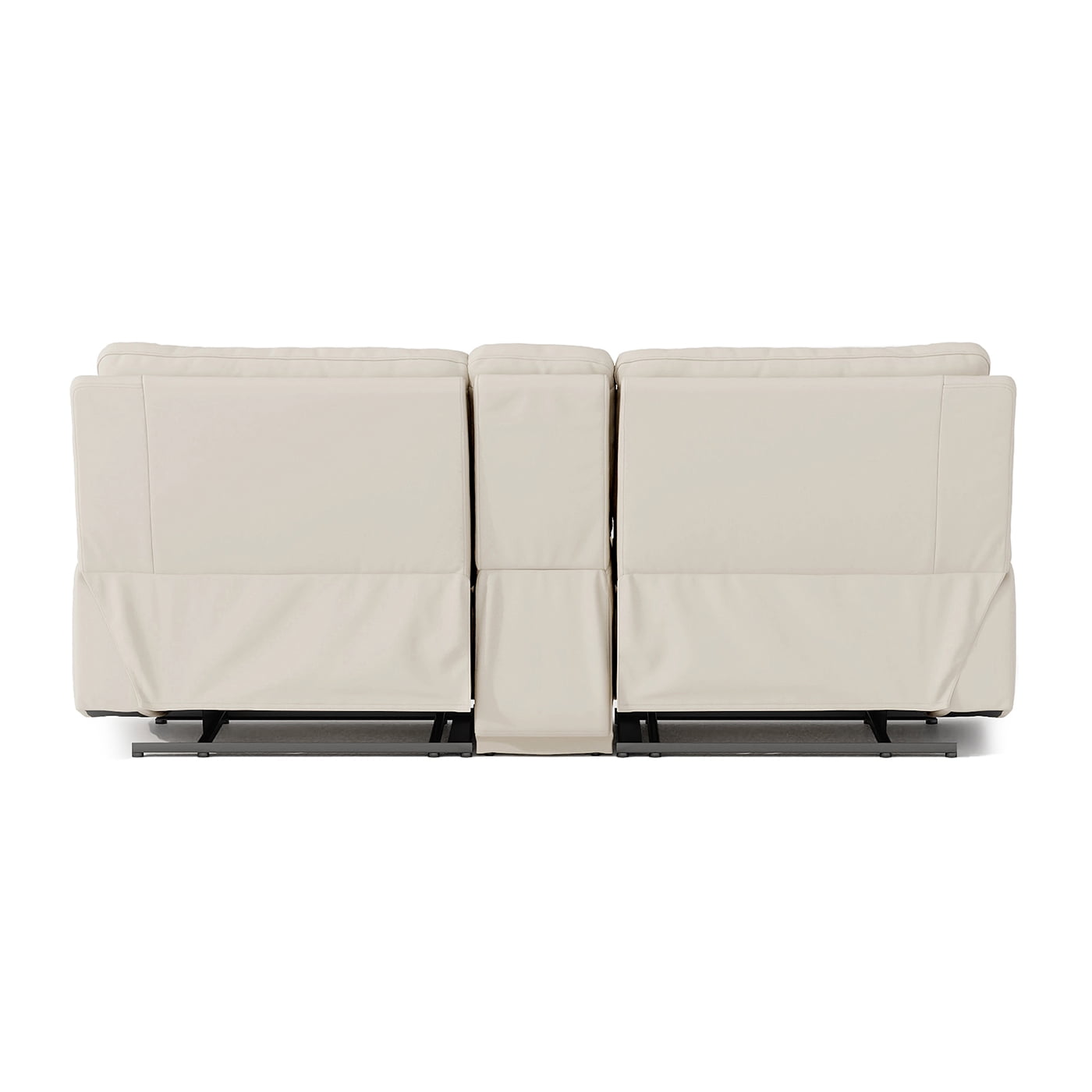 Jennifer Taylor Home Malibu 79" Modern Power Motion 3-Piece Reclining Loveseat Sofa with Cup Holders