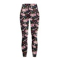 thumbnail image 5 of Renewold Axolotl Flower Star Love Yoga Pants with Pockets for Women High Waisted Workout Yoga Pants Tummy Control Buttery Soft Compression Pants Sportswear Non See-Through, XL, 5 of 8
