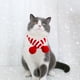 thumbnail image 5 of Collar para Gatos, Babero de Punto para Mascotas, Joyería de Lana, Bufanda Ajustable para Navidad, Decoración, 5 of 6