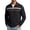 Black, variant on Men Casual Cardigan Sweaters Full Zipper Closure Long Sleeve Waffle Jackets