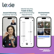 Lexie B1 Self-Fitting OTC Hearing Aids Powered by Bose | Self-fitting | Lexie Expert® Support | Replaceable Batteries