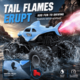 thumbnail image 5 of MOMOTER Monster Trucks Amphibious Shark RC Car, Remote Control Monster Truck Toys with Water Spray, 2 Batteries, All Terrain Toy for Kids, 5 of 8