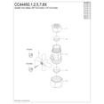 thumbnail image 3 of Kingston Brass CC44451X 5/8-Inch O.D. Comp x 1/2-Inch O.D. Comp Quarter-Turn Straight Shut-Off Valve in Polished Chrome, 3 of 5