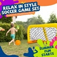 thumbnail image 4 of Honeydrill Inflatable Soccer Goal Set Fun Football Game for Kids, 4 of 7