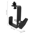 VERDANVERSE 2Pcs Square Stage Light Clamp Black for Dj Lights and ...