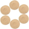 thumbnail image 1 of Manteles individuales resistentes a las manchas antideslizantes 6 uds Inteprter HA073250-04 Caqui, 1 of 6