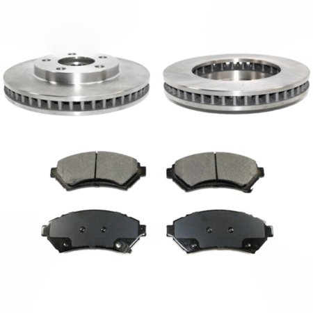 For Buick 1997-2005 Century Sedan Brake Pad and Rotor Kit Front