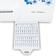 Juki HZL-70HW Computer Sewing Machine with 80 Sewing Patterns, 6 Types of Stitch Patterns, and Quick Reference Plate