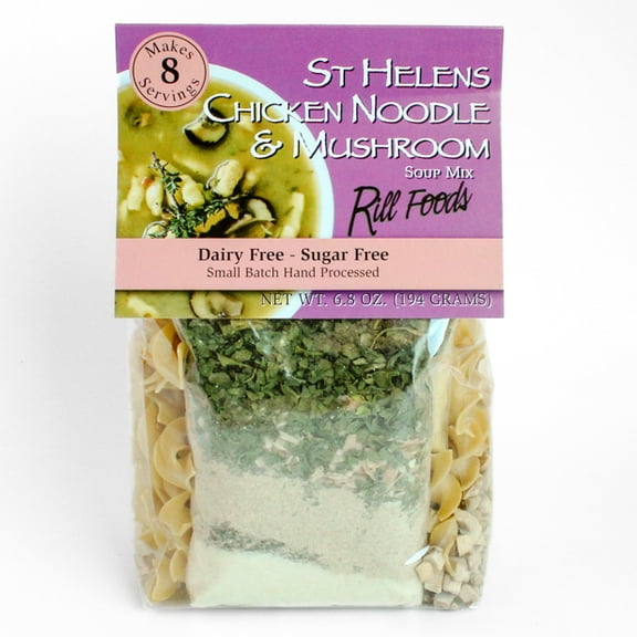 Rill Foods St. Helen’s Chicken Noodle & Mushroom Soup Mix 8.5 oz
