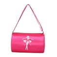 thumbnail image 4 of Bolsa de ballet para regalo de cumpleaños, multifuncional, ideal para clases de ballet y gimnasia. Rosa roja, 4 of 9
