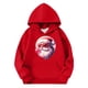 thumbnail image 3 of Sudadera con capucha para niñas y niños, sudadera de manga larga con cuello redondo y estampado de moda, jersey con bolsillo, sudadera de poliéster para niñas, 3 of 8
