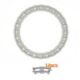 thumbnail image 1 of Big Building Block Light Gray Railroad Track Compatible Duplo Trains Parts kit Platform Curved Track Toy Set For Children's Gift 12pcs Curved track, 1 of 6