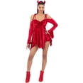thumbnail image 1 of Smiffys Womens Devil Costume Set, 1 of 4