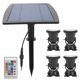 thumbnail image 3 of Luces Solares De Paisaje, 4 En 1 Luz Solar IP68 Luces De Paisaje Impermeables Luz De Acuario Profesional Para Jardines Tanques De Peces, Céspedes, Estanques, Prados, Caminos ANGGREK Otros, 3 of 8